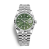 Datejust Steel Jubilee Green Palm Dial 36mm