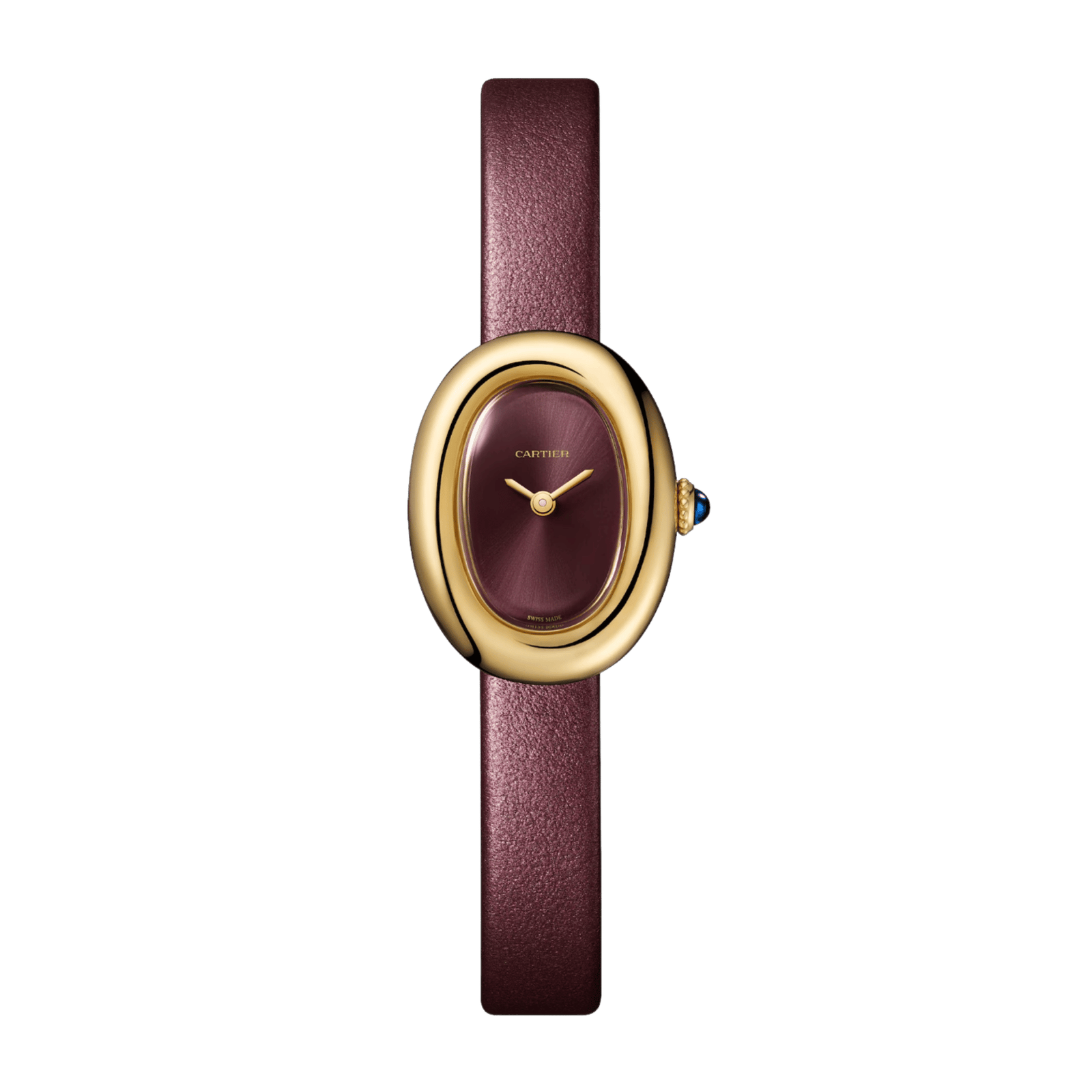0475ac0fc180f05dfb8ee5908fb48ba6.png Baignoire de Cartier Yellow Gold Purple Dial 24mm - Image 1