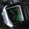 Santos De Cartier Steel Green Dial 39mm - Image 2