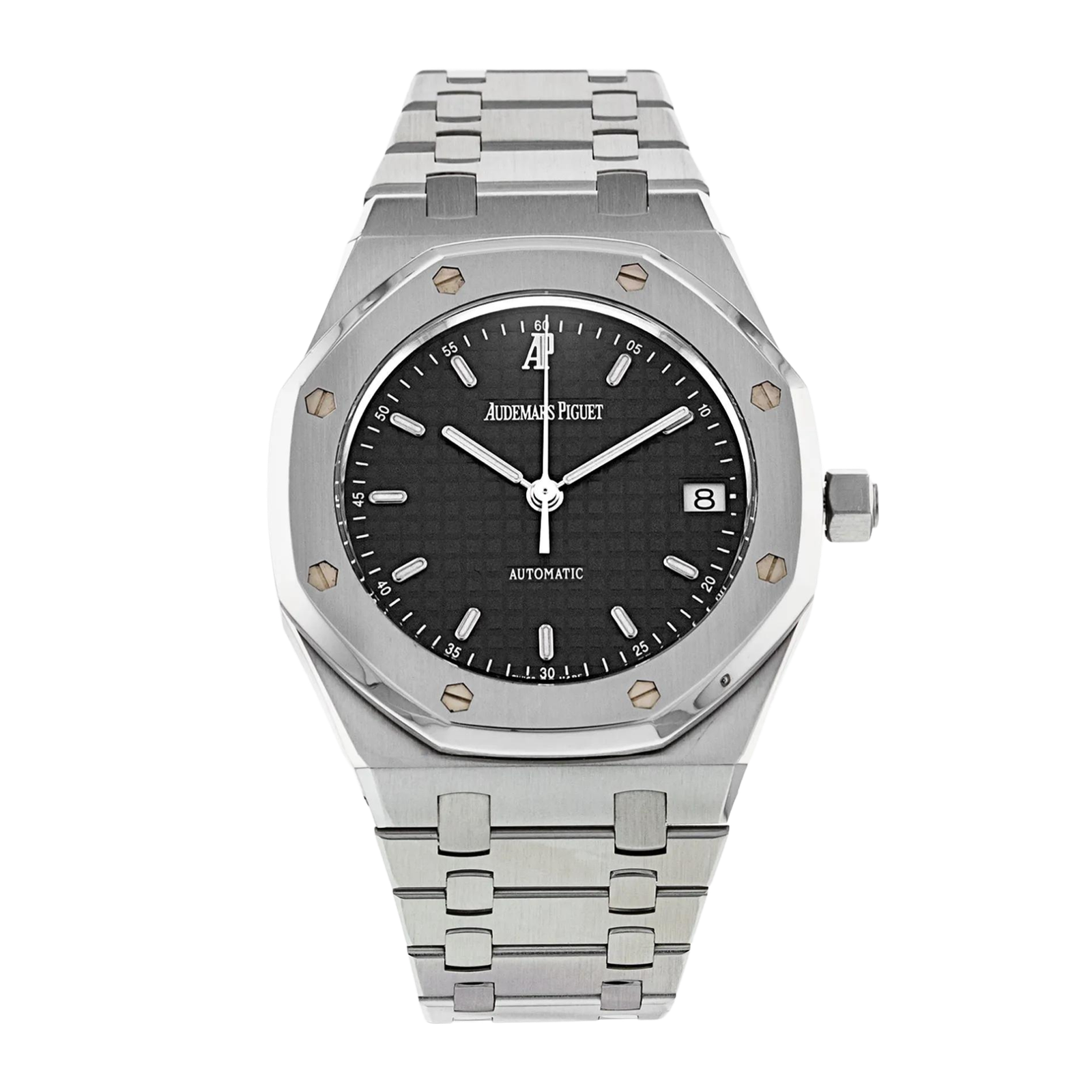 1204c005c9e79a0b193ab921b8f997eb.png Royal Oak Steel Black Dial 36mm - Image 1