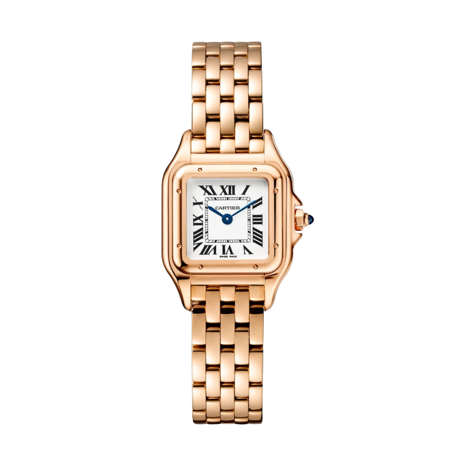 1266059ea0c62e226b473f8b0be60833.png Panthère de Cartier Rose Gold White Dial 23mm - Image 1