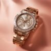 Daytona Rose Gold Diamond Pink Dial 40mm - Image 2
