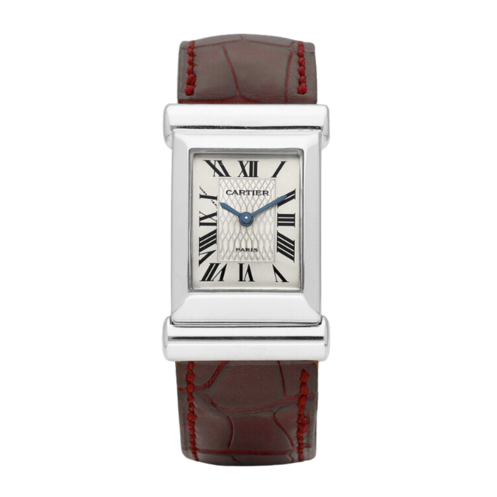 219210f13c039a308b068ff4562e4c7c.png Drive de Cartier White Gold Silver Dial 19mm - Image 1