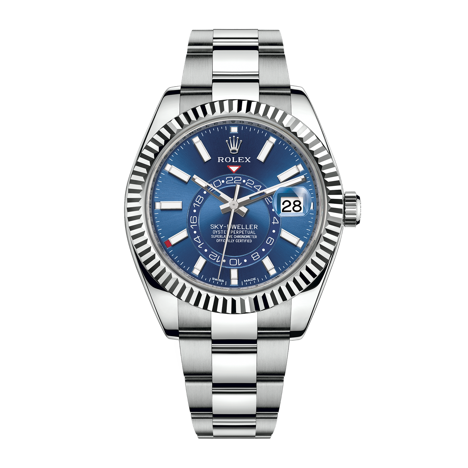 235a010380f7fa1034e9409f17496cbb.png Sky-Dweller Steel Blue Dial 42mm - Image 1
