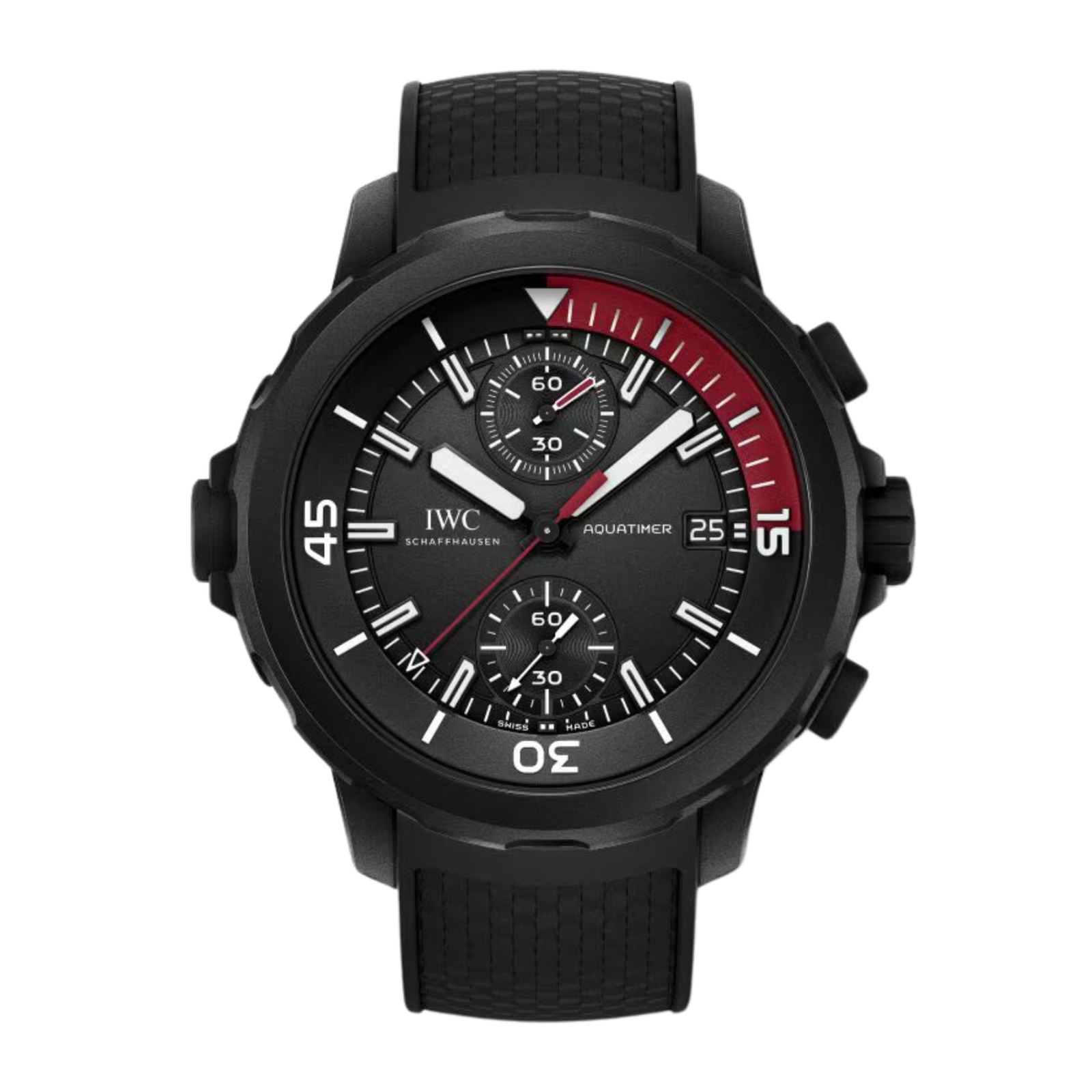 24fe64ff62c6ea5cc15501cc1c9d6524.png Aquatimer Chronograph Edition La Cumbre Volcano Steel Black Dial 44mm - Image 1