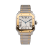 Santos de Cartier Yellow Gold & Steel White Dial 35mm