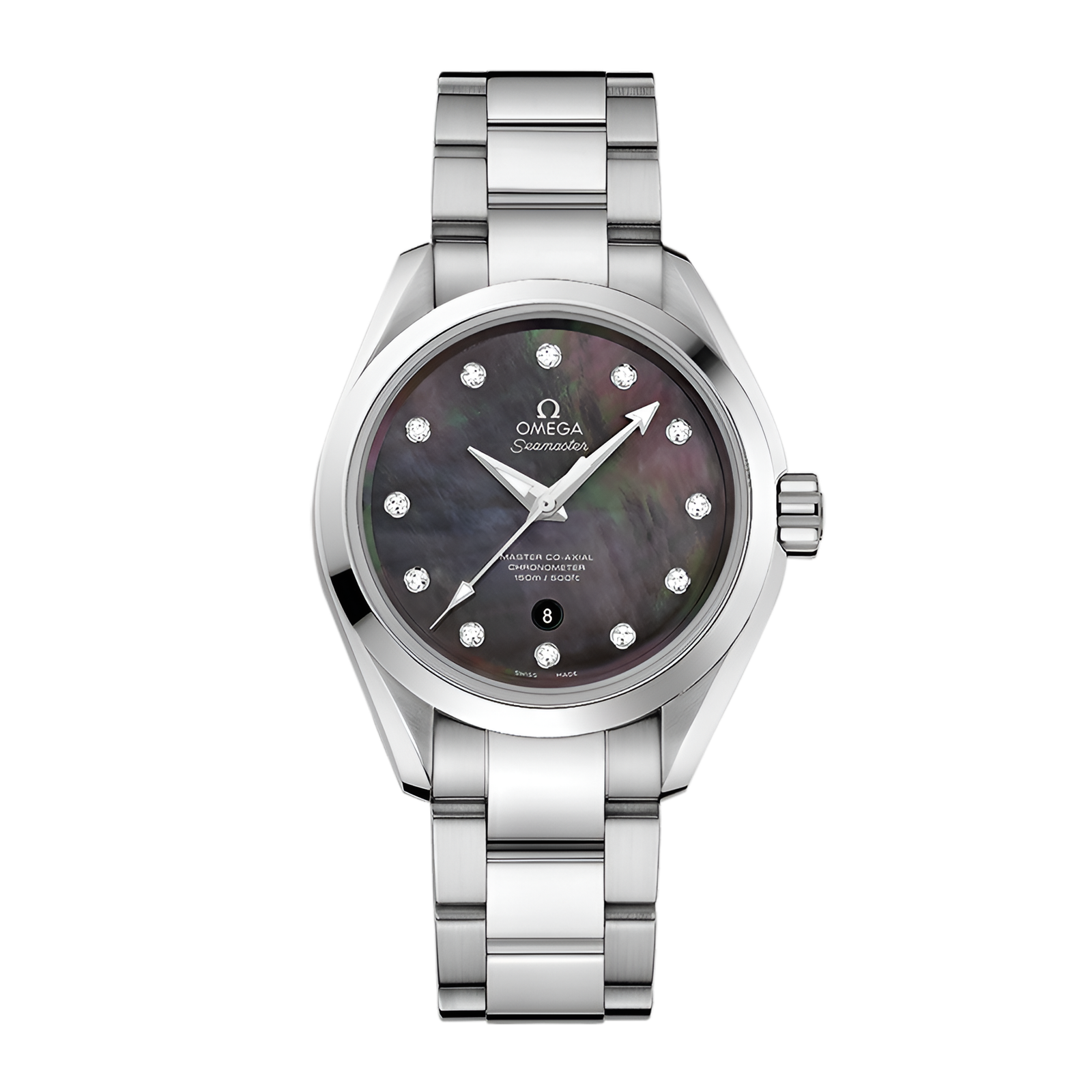 2ab840657fed1eb7d18b1905f8409ecd.png Aqua Terra Steel Grey Mother of Pearl Dial 34mm - Image 1