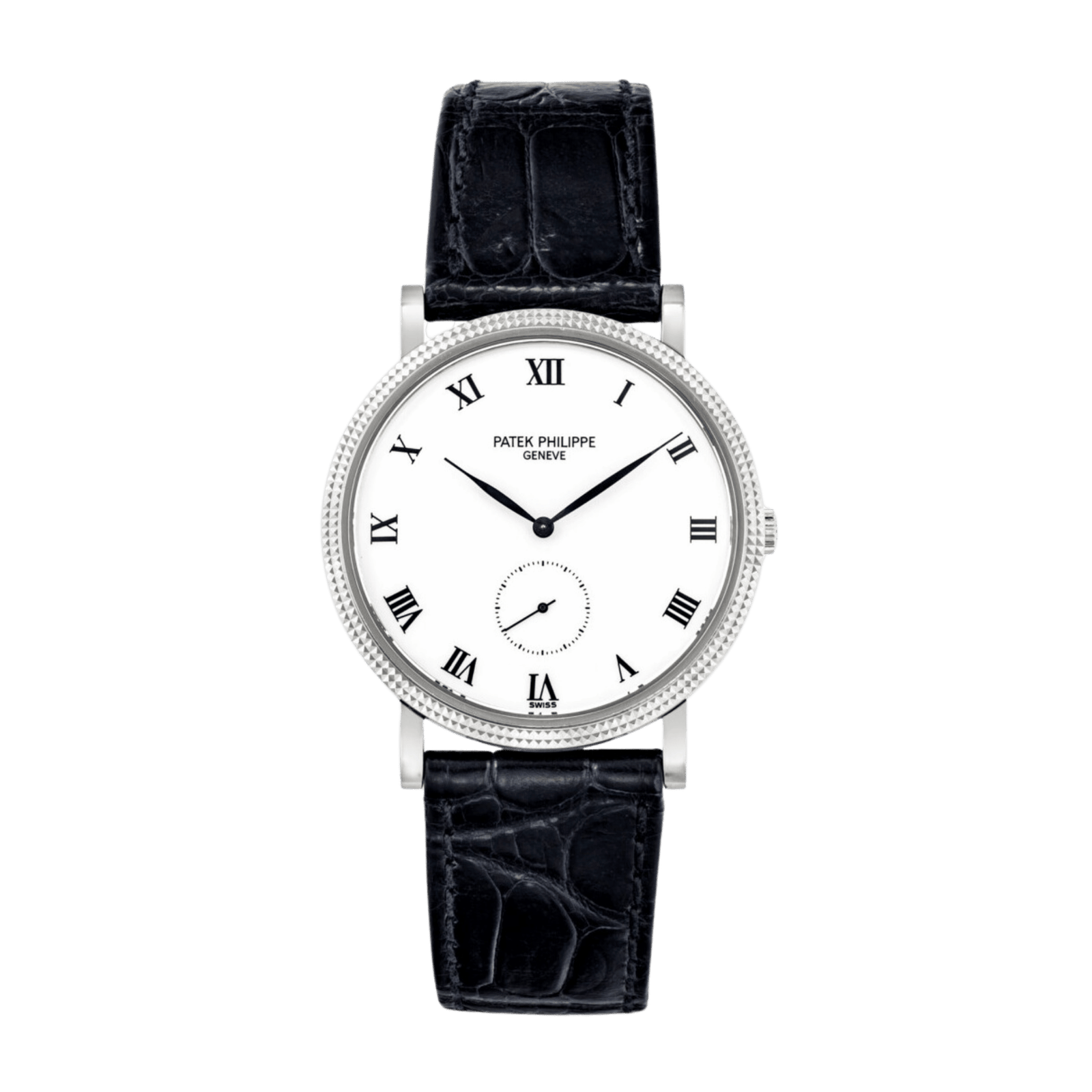 2ad2059983cb51e893e540f60c961057.png Calatrava White Gold White Dial 33mm - Image 1