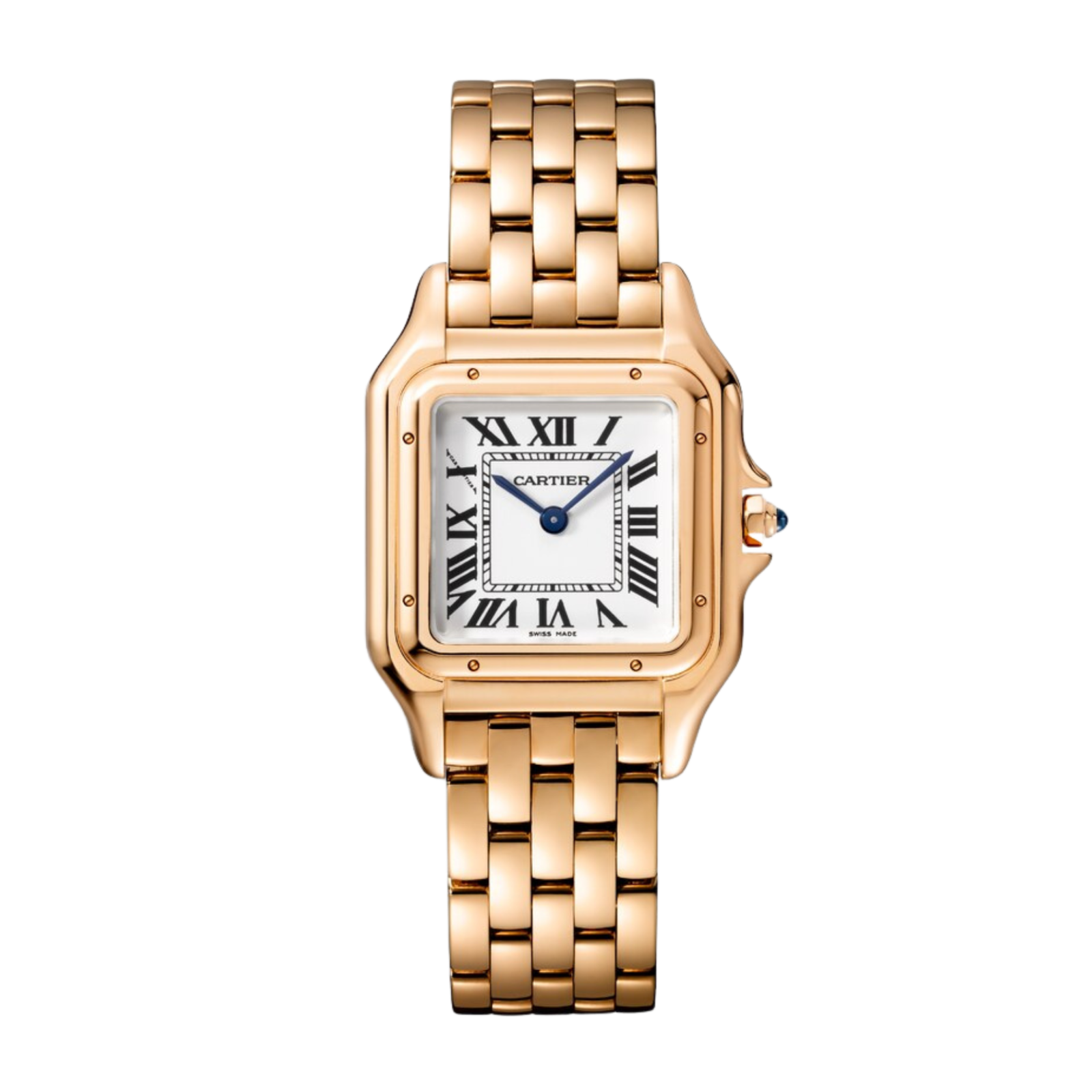 2cfdd255bd21f73d0f528ec819fb07b7.png Panthère de Cartier Rose Gold White Dial 29mm - Image 1