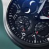 Big Pilot's Watch Perpetual Calendar Top Gun Ceratanium Black Dial 46mm - Image 4
