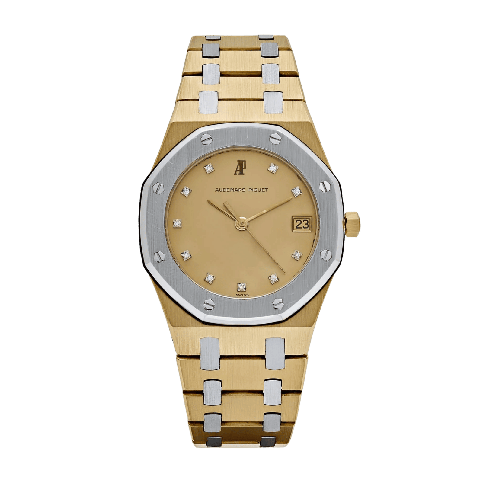 3265b9aa9005ac30cac4fc7568e509c6.png Royal Oak Yellow Gold & White Gold Champagne Dial 36mm - Image 1