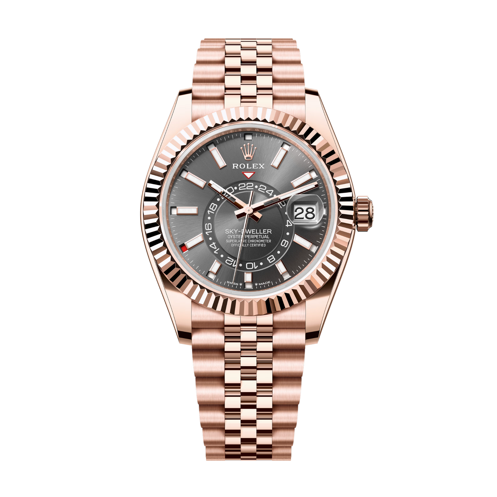 327230c5eb0692176143b71610c9bdcc.png Sky-Dweller Rose Gold Grey Dial 42mm - Image 1