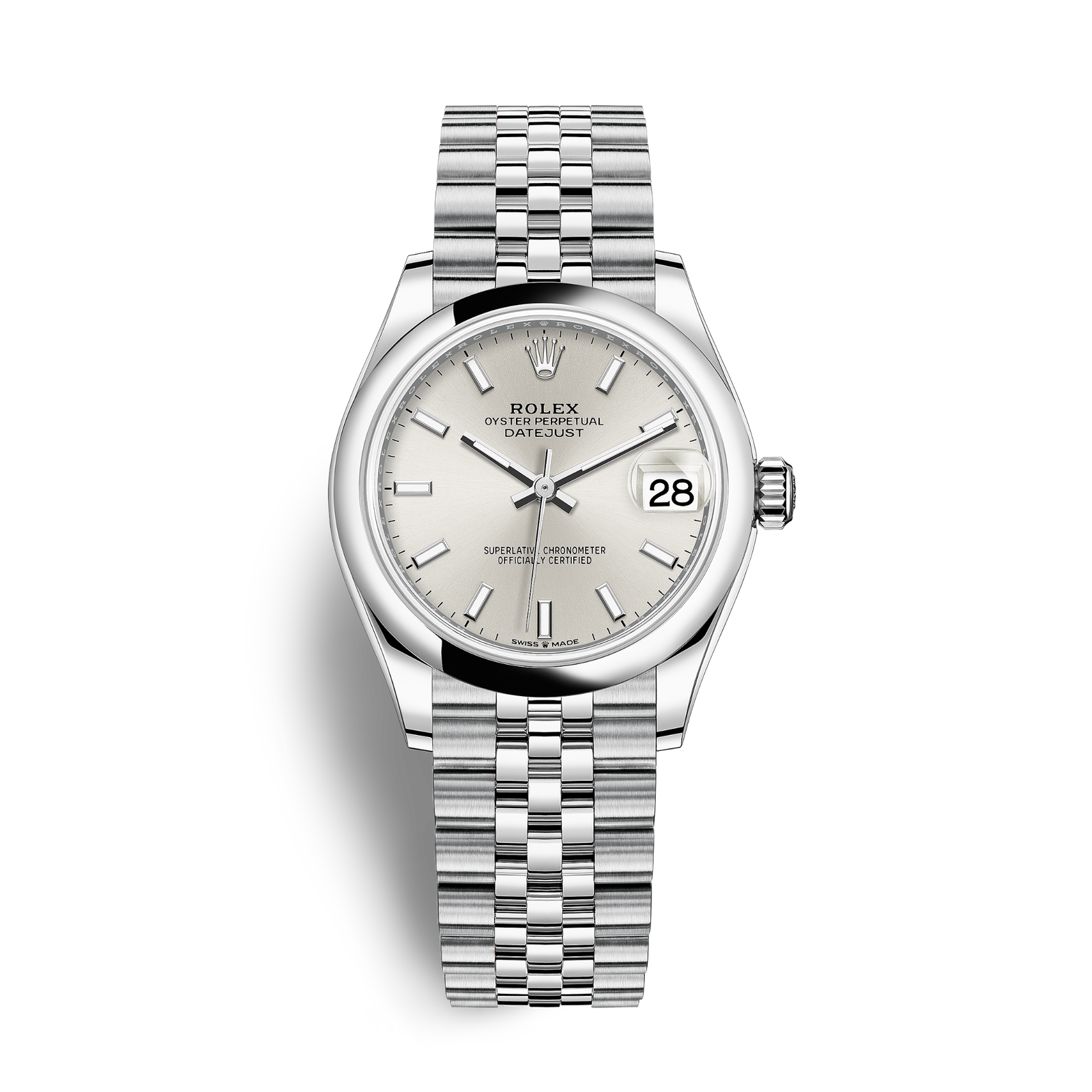 38d4cec9d0d69319afaa07cc2cd633ed.png Datejust Steel Silver Dial 31mm - Image 1