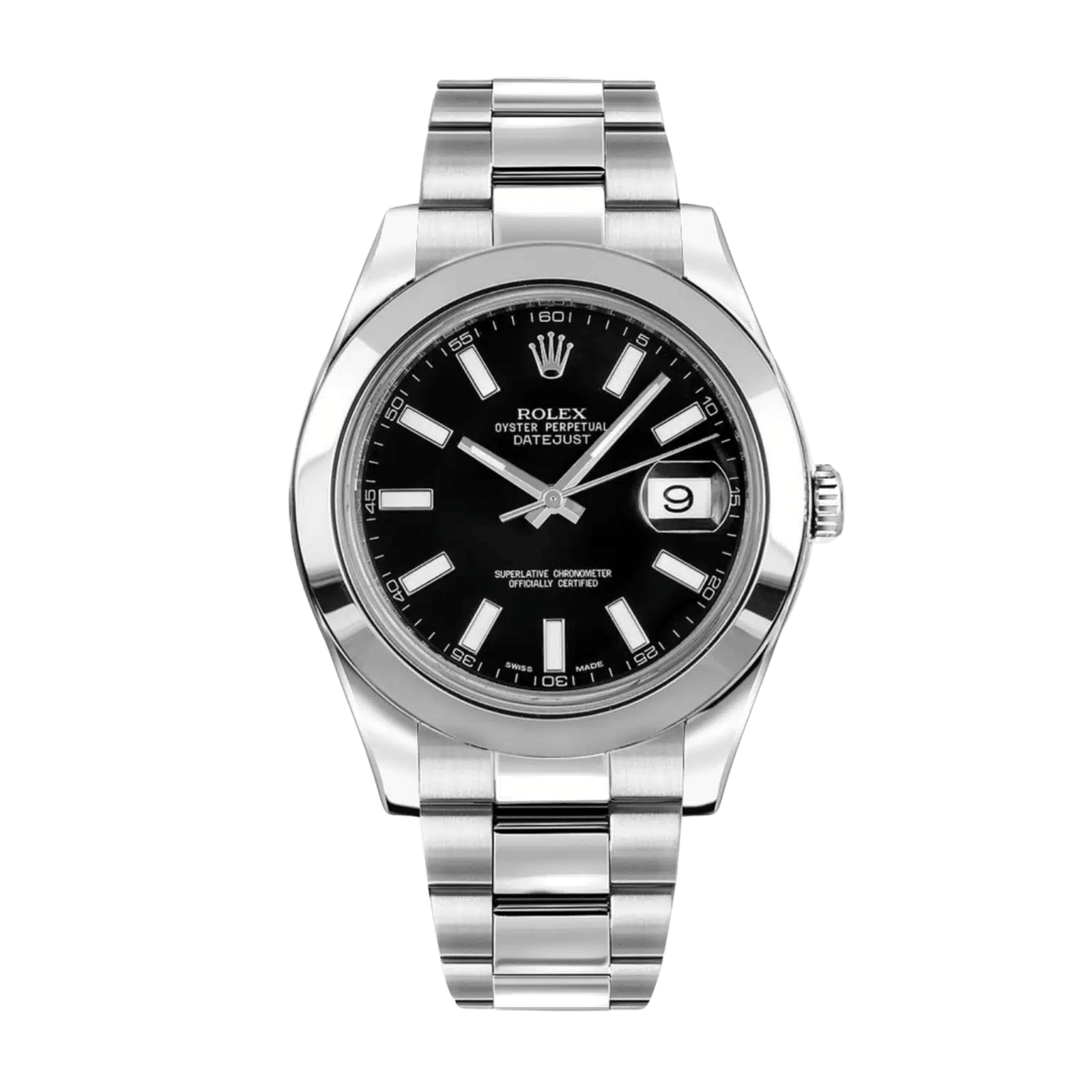 3a26f5b01c9497b85c3316dcb991bd48.png Datejust II Steel Black Dial 41mm - Image 1