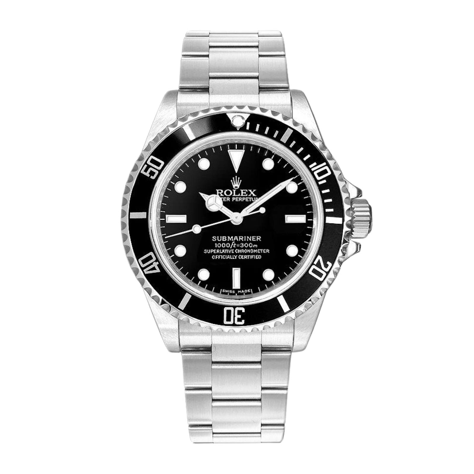 3fb53540bcc996e1b5908f5f660bc44a.png Submariner No-Date Steel Black Dial 41mm - Image 1