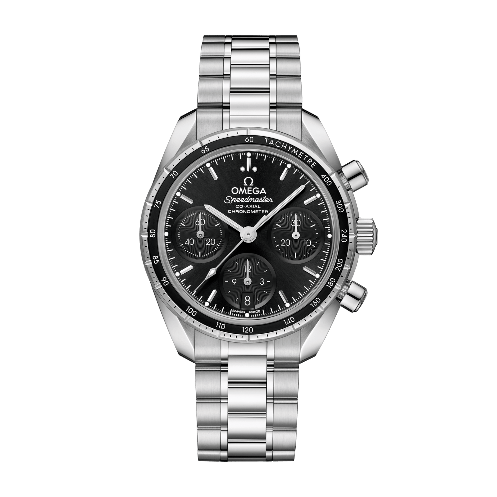 44c7fe34c42ab54f69c4da388ed68b3e.png Speedmaster Chronograph Steel Black Dial 38mm - Image 1