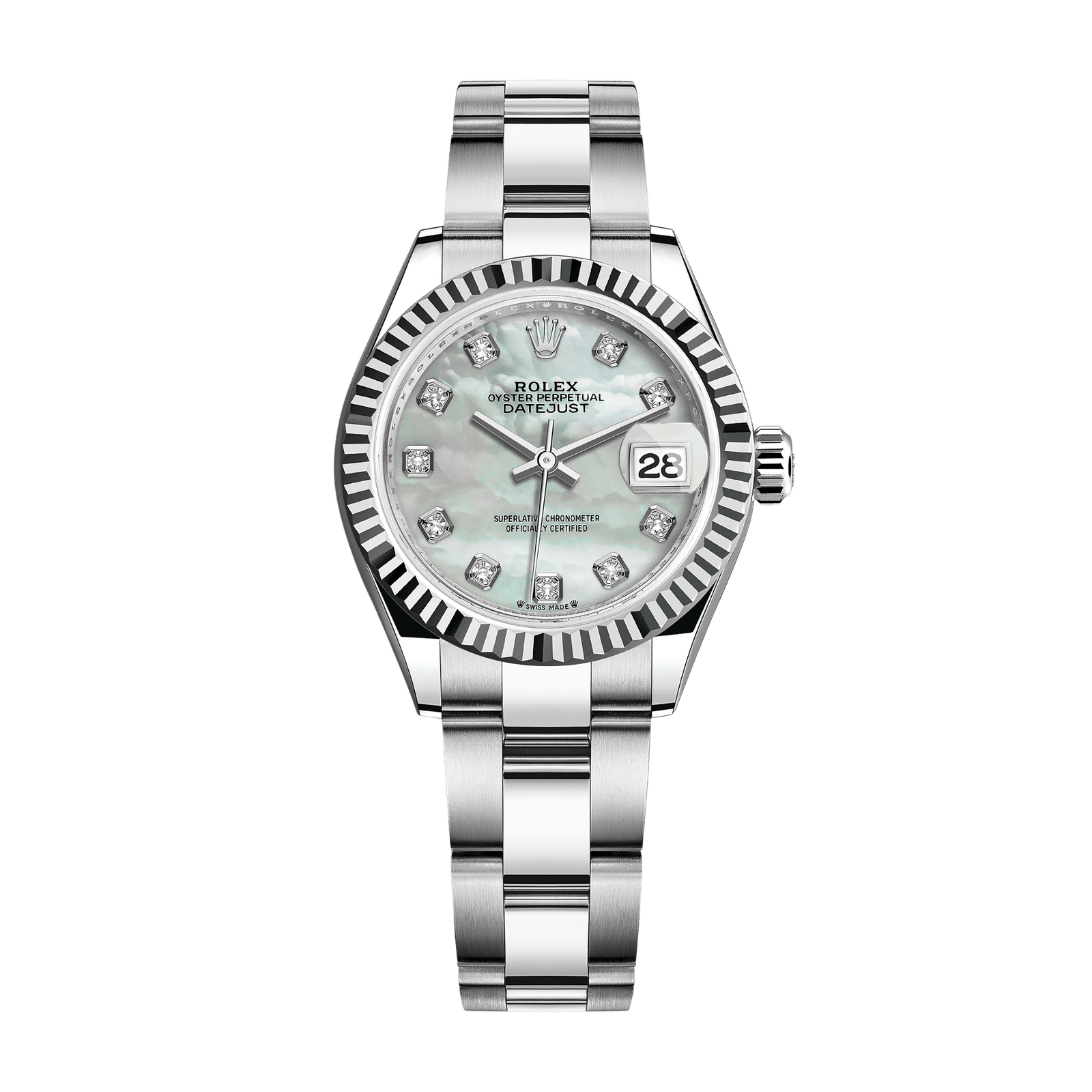 49de7f595125450020cd44eefec43b3d.png Lady-Datejust Steel Mother of Pearl Dial 28mm - Image 1
