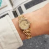 Datejust Yellow Gold Diamond Champagne Dial 26mm - Image 2