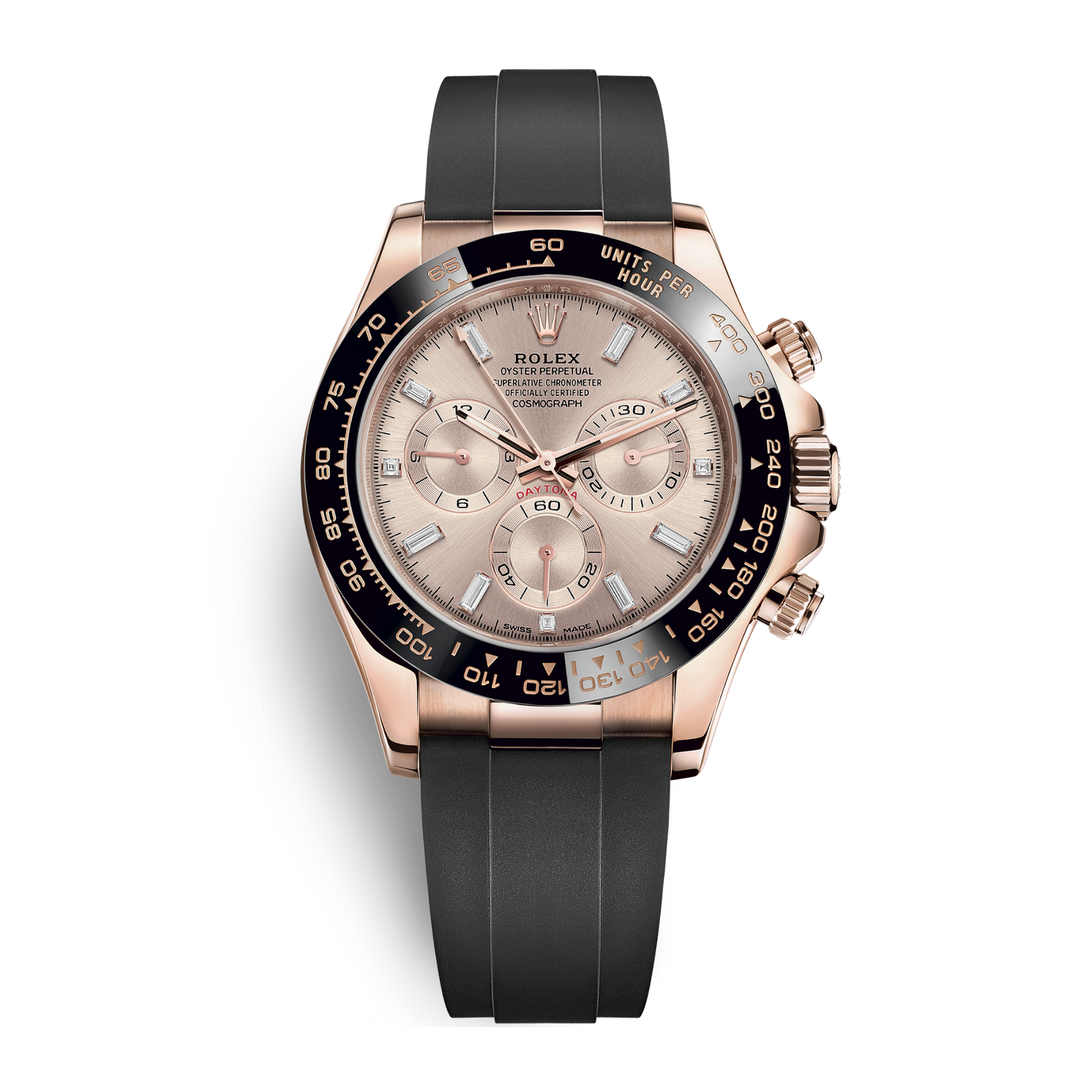 4fa1918c71953048d453e65ce67032fb.png Daytona Rose Gold Oysterflex Pink Dial 40mm - Image 1