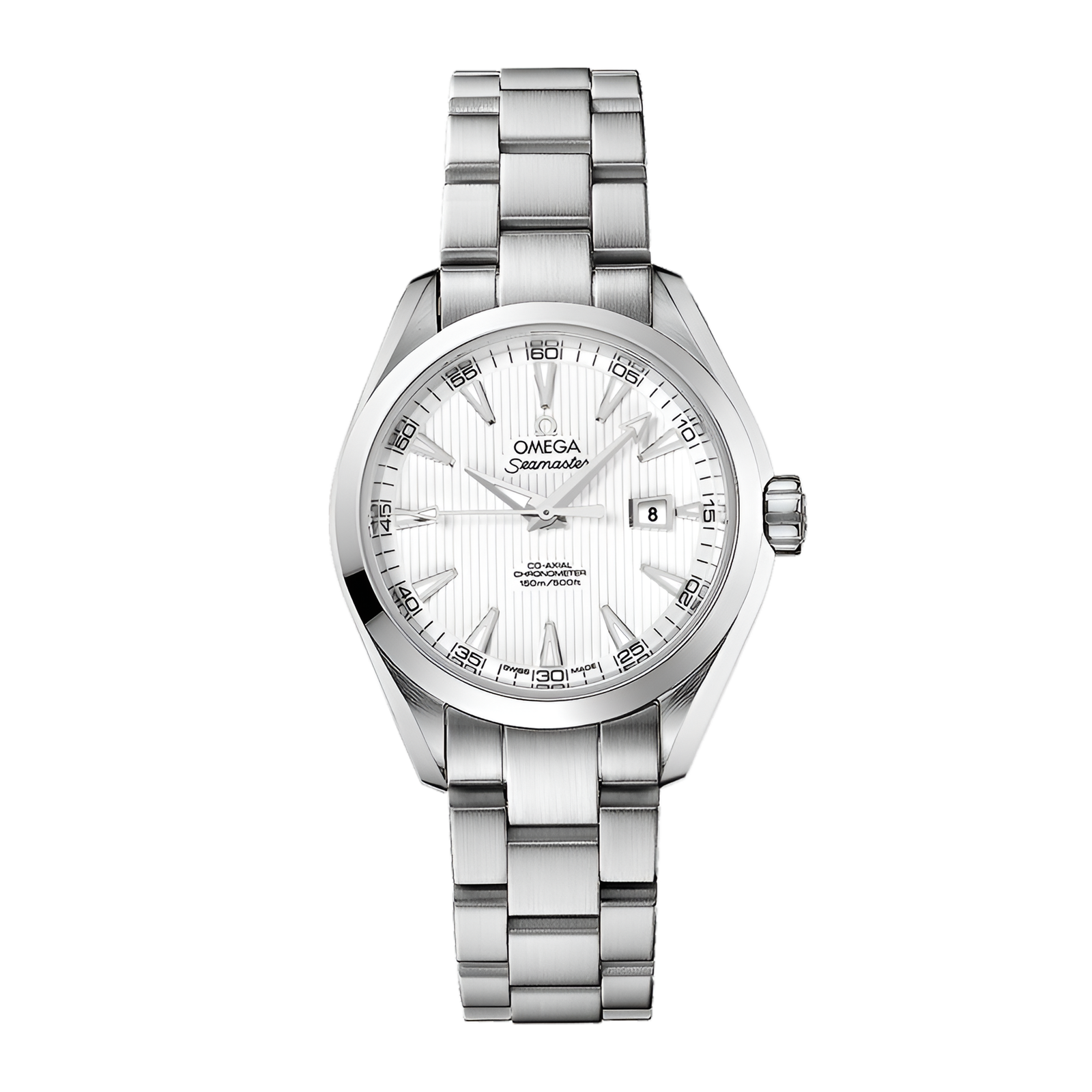 50665d10db85df29abb6fe5186947f56.png Aqua Terra Steel Silver Dial 34mm - Image 1