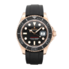 Yacht-Master Rose Gold Oysterflex Black Dial 40mm