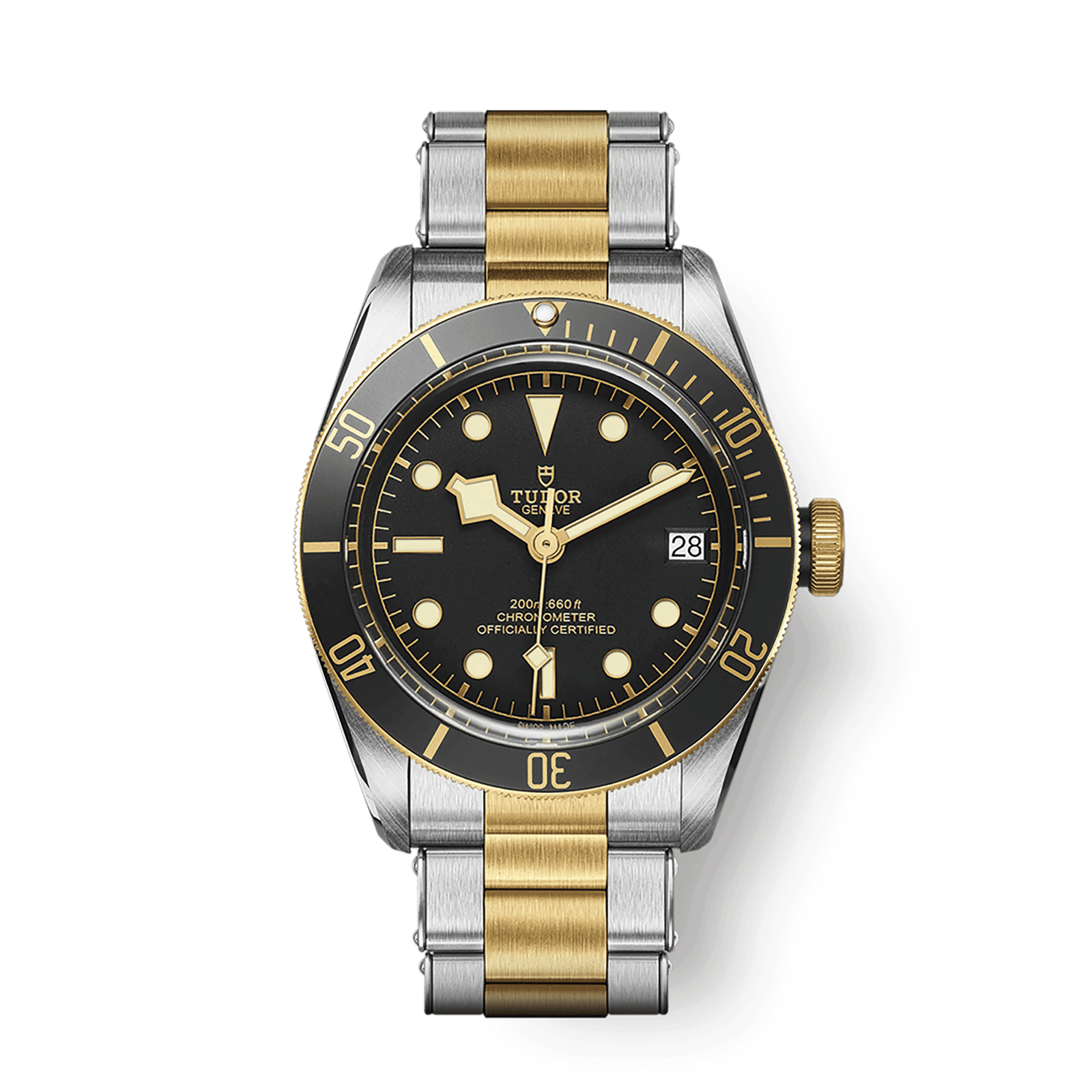 5f84134d20dab0e8f7b13ecc13d24619.png Heritage Black Bay Yellow Gold & Steel Black Dial 41mm - Image 1