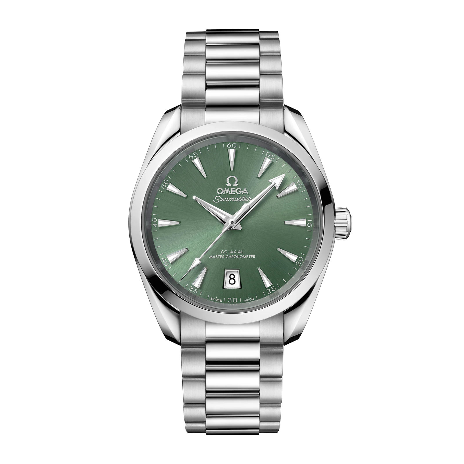 619af1d37ec5f3a464d1a163813b3ae9.png Aqua Terra Steel Green Dial 38mm - Image 1