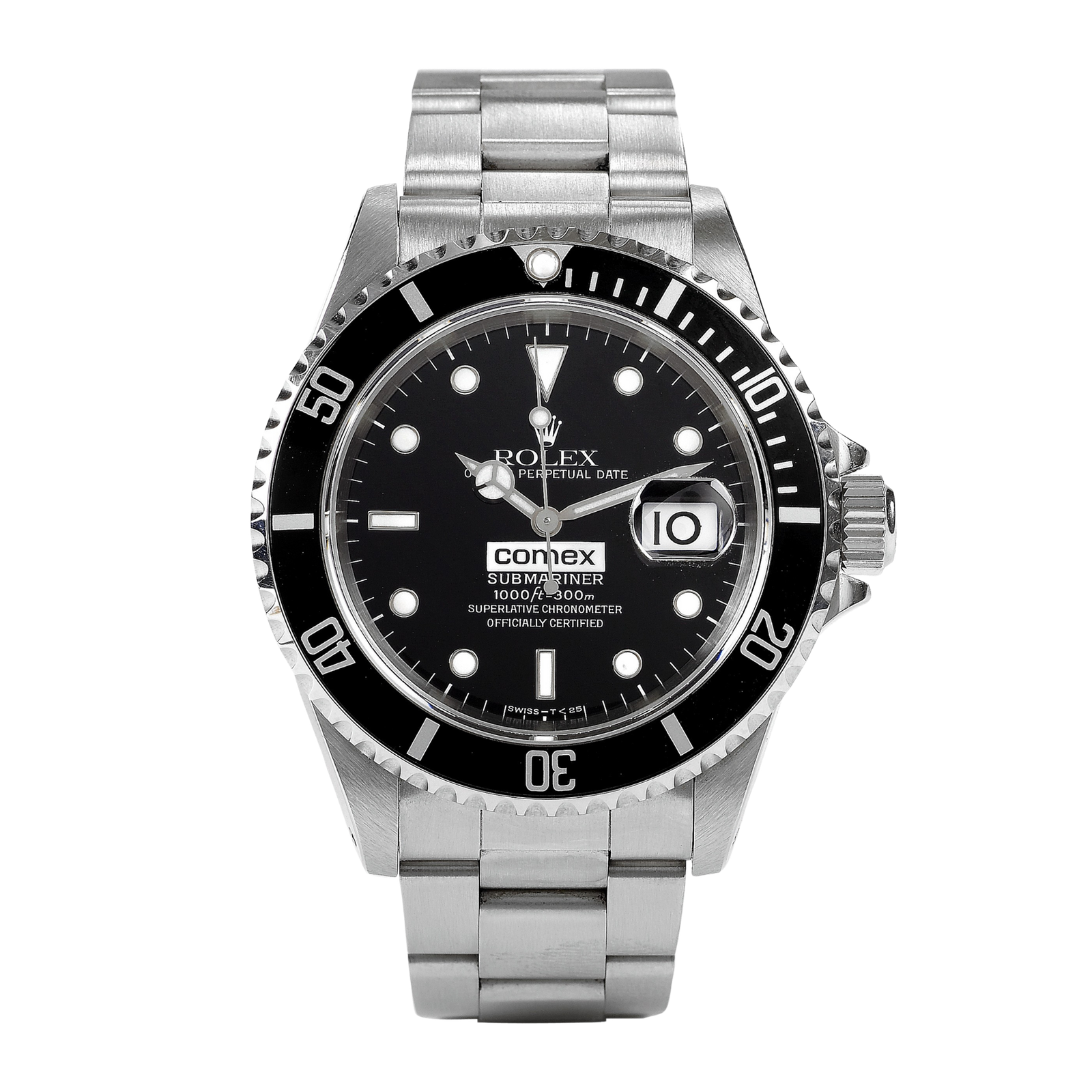 635a5ecfc03dd092b48b64a871e46e63.png Submariner Date "Comex" Steel Black Dial 40mm - Image 1