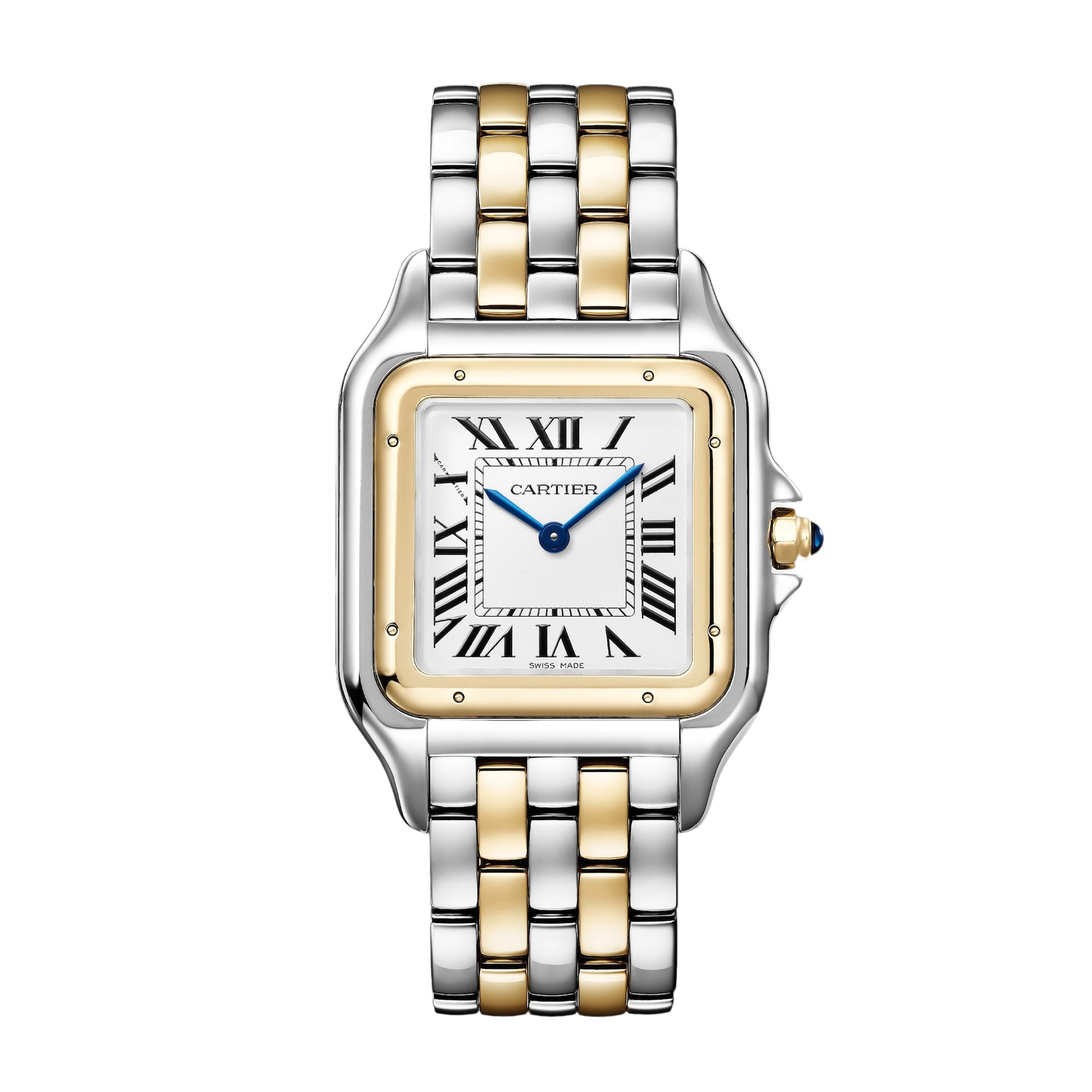 6efe6a0e7c70cbec868964b46cf7328b.webp Panthère de Cartier Yellow Gold & Steel Silver Dial 31mm - Image 1