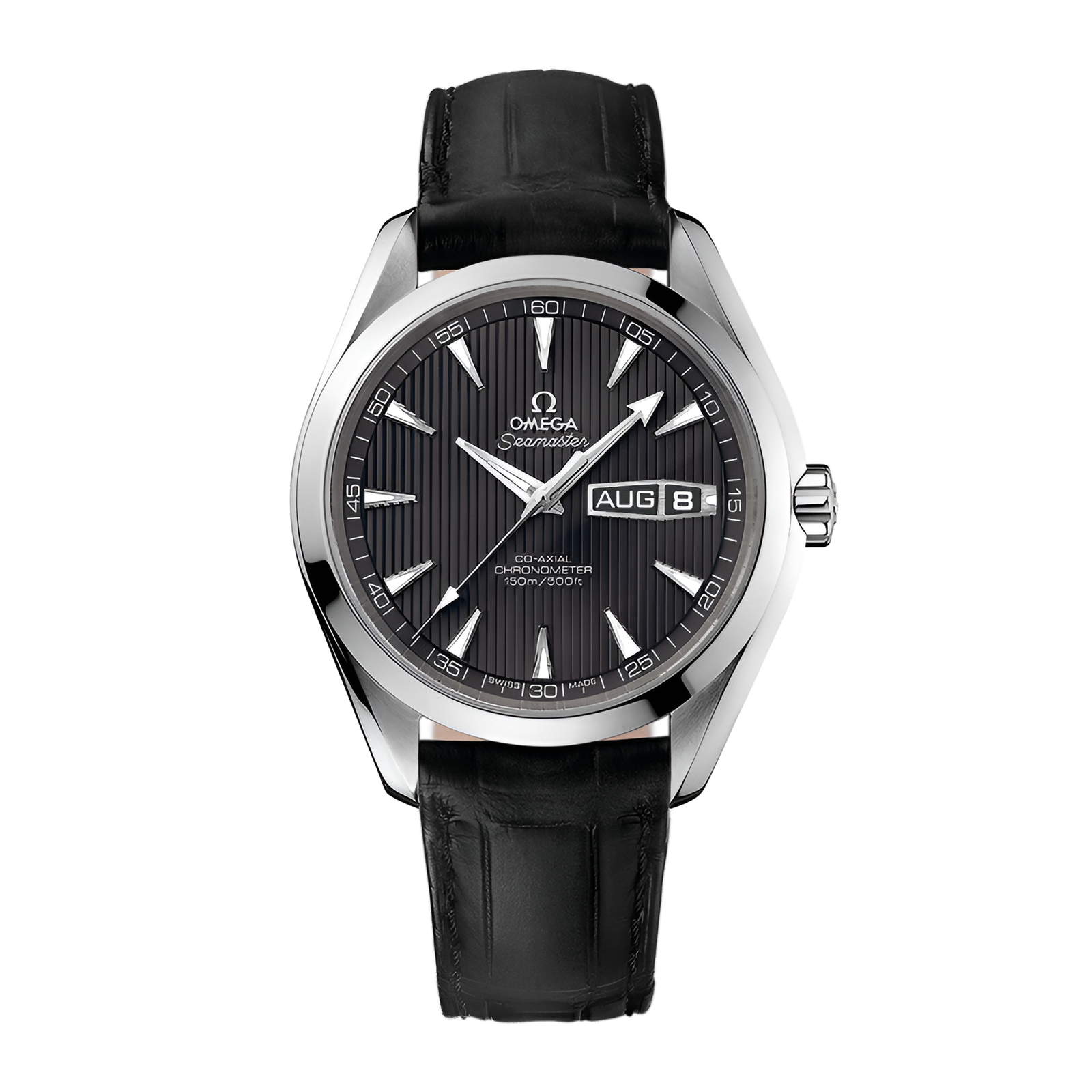 729dc4548e5da472ad04b939f37a4c4e.png Aqua Terra Annual Calendar Steel Grey Dial 43mm - Image 1