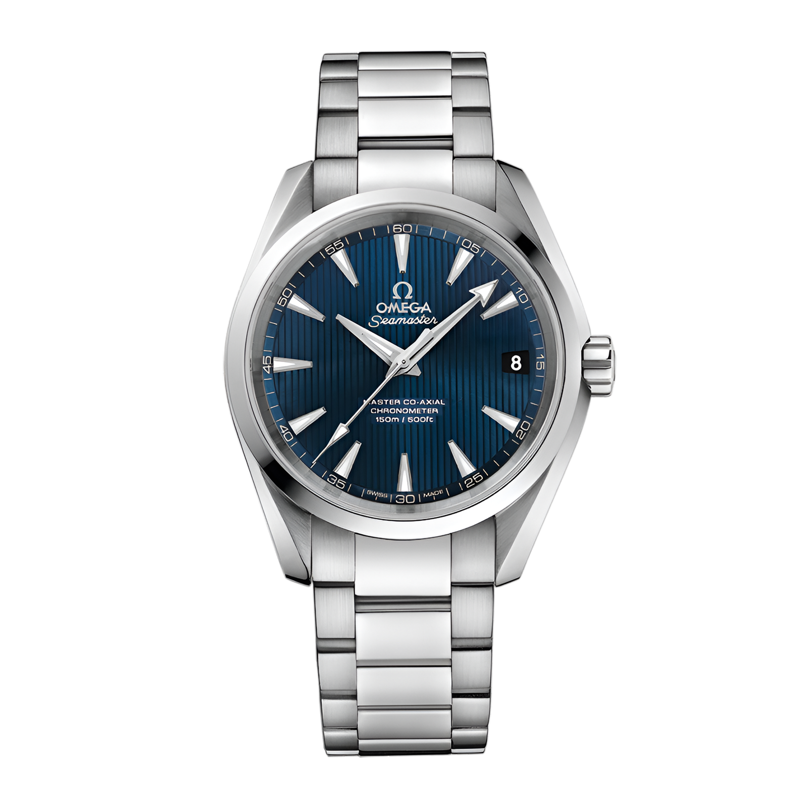 73e9238f7db1847713cf0831f078a4c2.png Aqua Terra Steel Blue Dial 38mm - Image 1