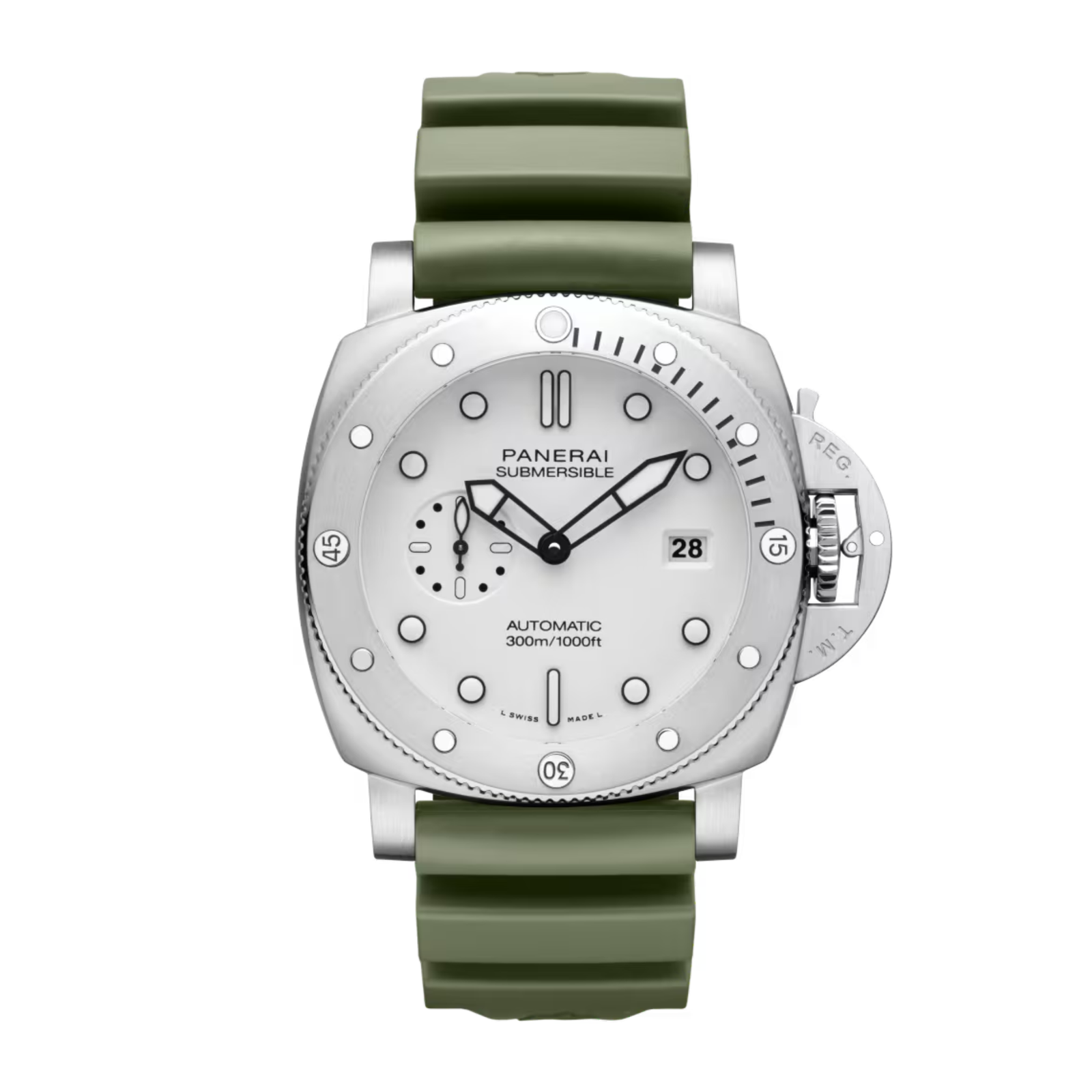 78314d970c1ec5027c04b2e9fb0a4c78.png Submersible QuarantaQuattro Steel White Dial 44mm - Image 1