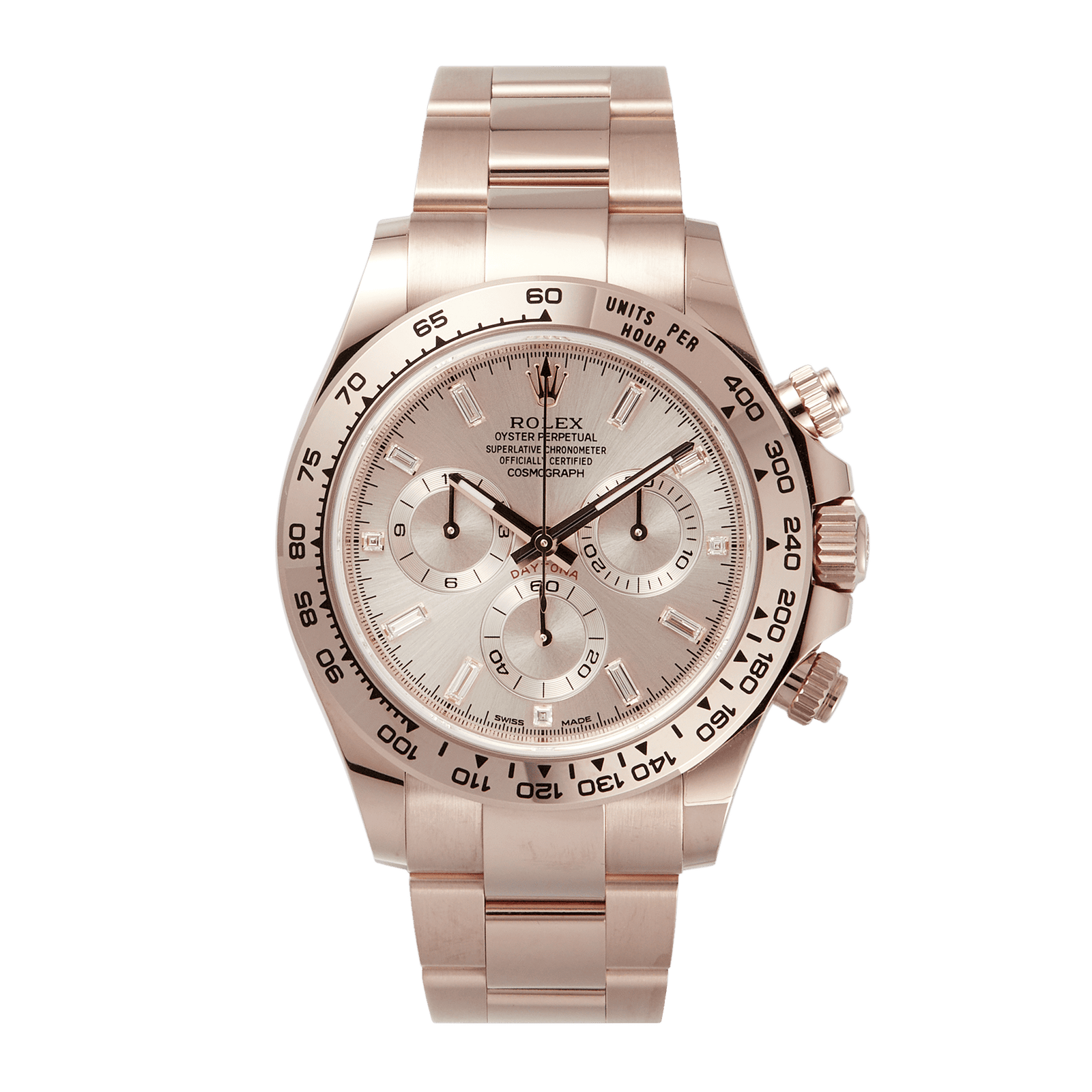 7b7bae3b911b68d52d2b0491a4367e5d.png Daytona Rose Gold Pink Dial 40mm - Image 1