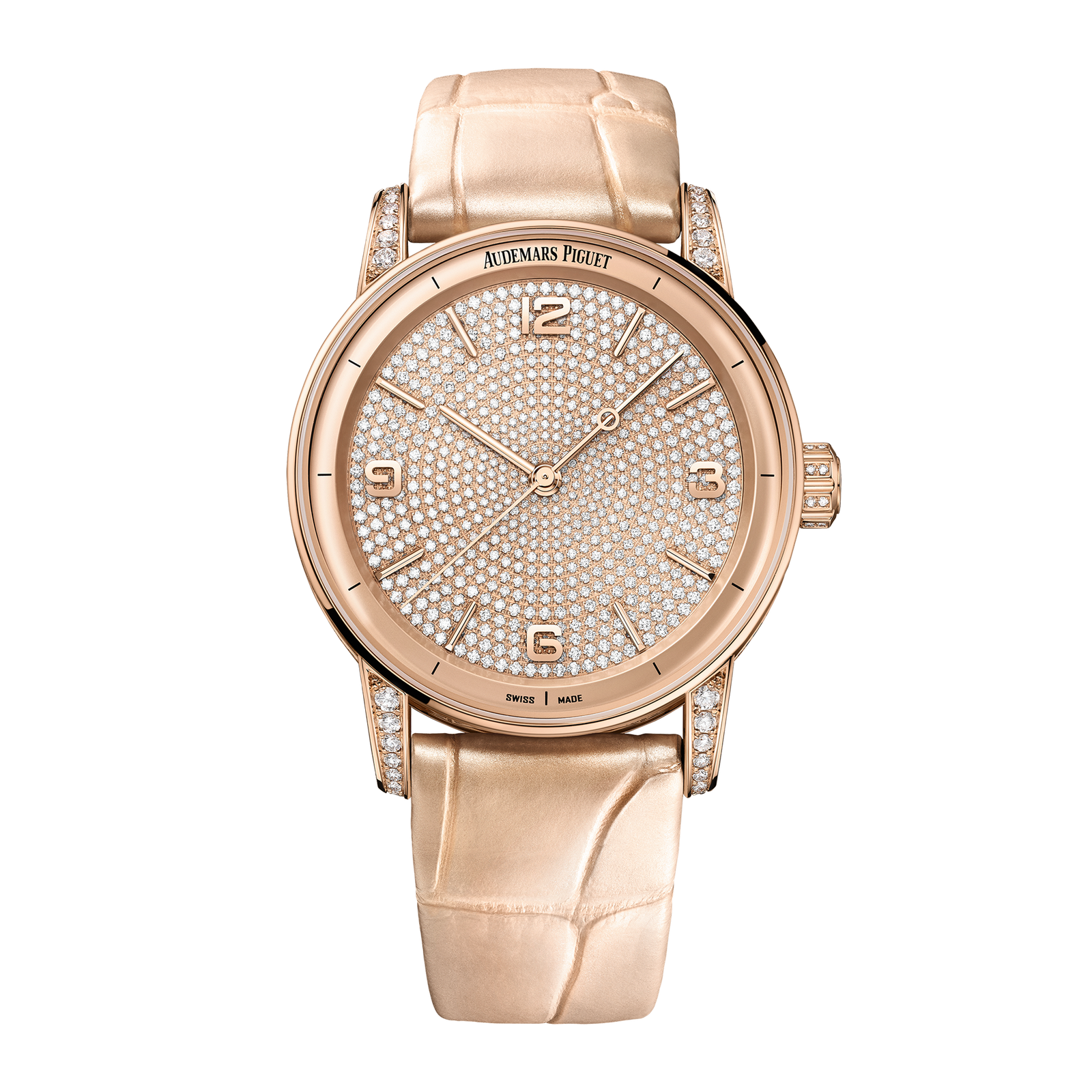 812646c520f651c0d8b23d4d3c9f0fbb.png Code 11.59 Rose Gold Diamond Pave Dial 41mm - Image 1