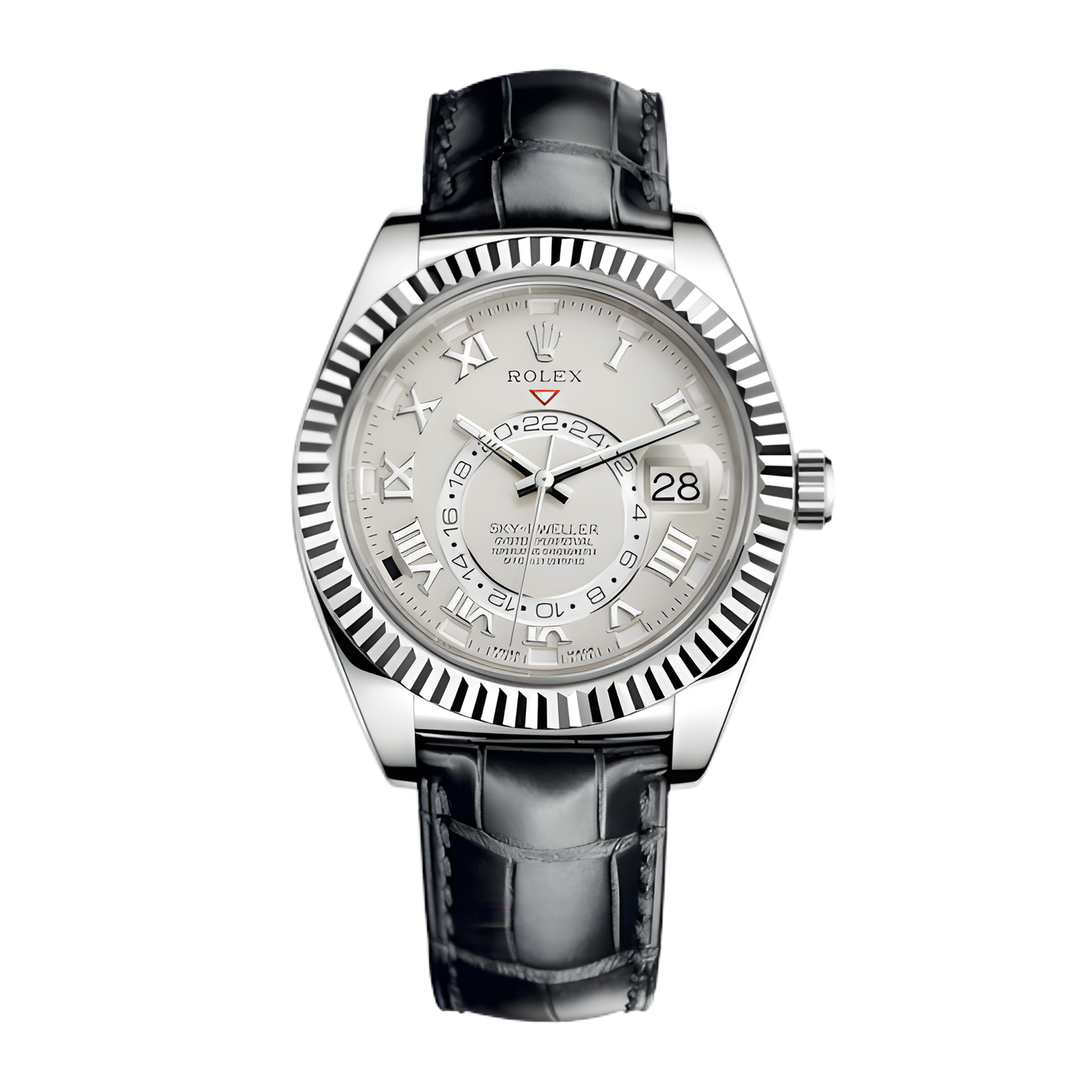 81eff48e2d9a47ca1052efc5e27462f7.png Sky-Dweller White Gold White Dial 42mm - Image 1