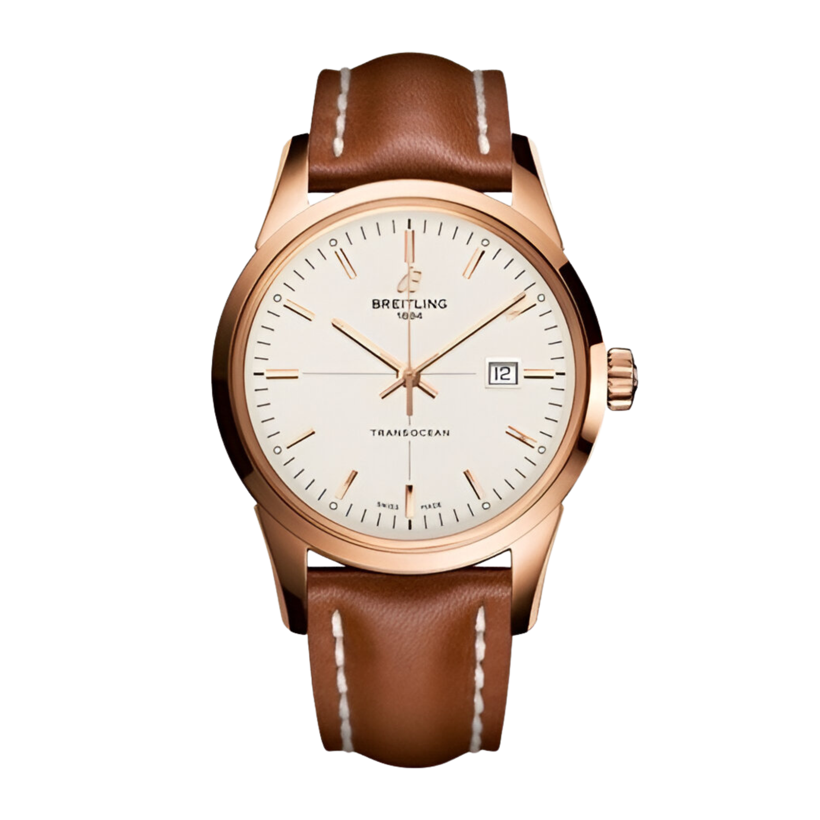 84a55a968127f63ff6876b93a53a0543.png Transocean Rose Gold Silver Dial 43mm - Image 1
