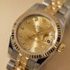 Lady-Datejust Yellow Gold & Steel Champagne Dial 26mm - Image 3