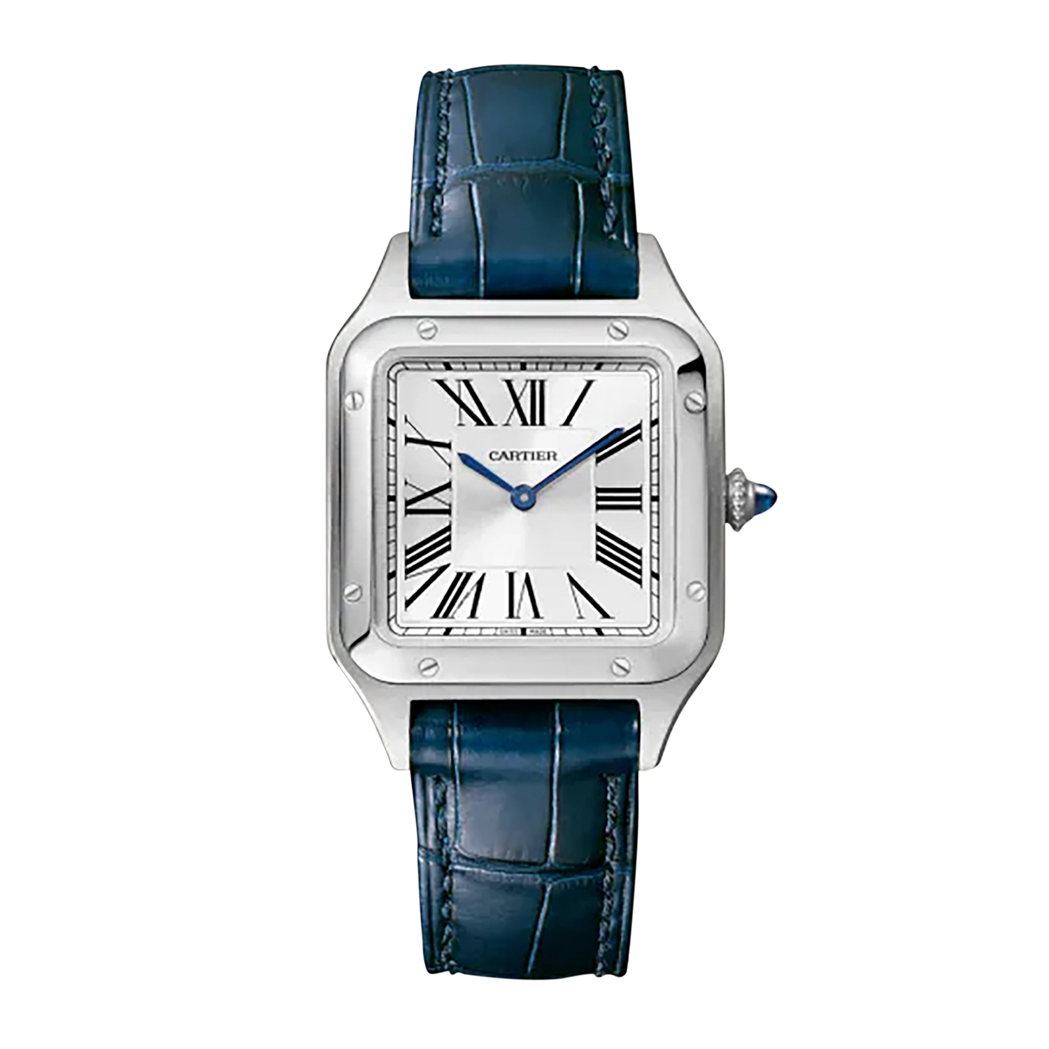 892c7f1f3689cf67934b8fba4176c872.png Santos-Dumont Steel White Dial 27mm - Image 1
