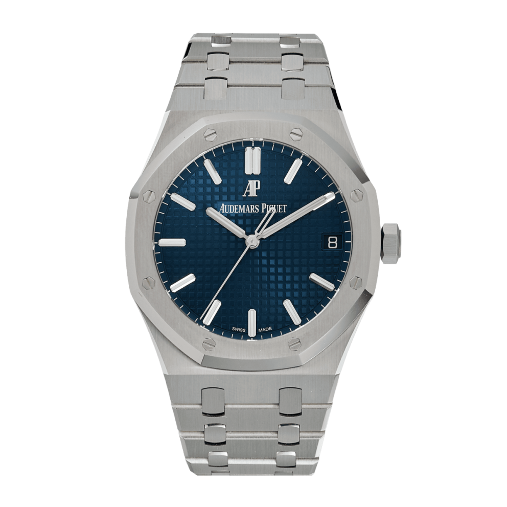 9894f01cec2ab5b8ab635258742b1f62.webp Royal Oak Selfwinding Steel Blue Dial 41mm - Image 1