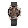 Daytona Rose Gold Oysterflex Brown Dial 40mm