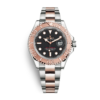 Yacht-Master Rose Gold & Steel Black Dial 40mm