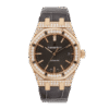 Royal Oak Selfwinding Rose Gold Diamond Grey Dial 37mm