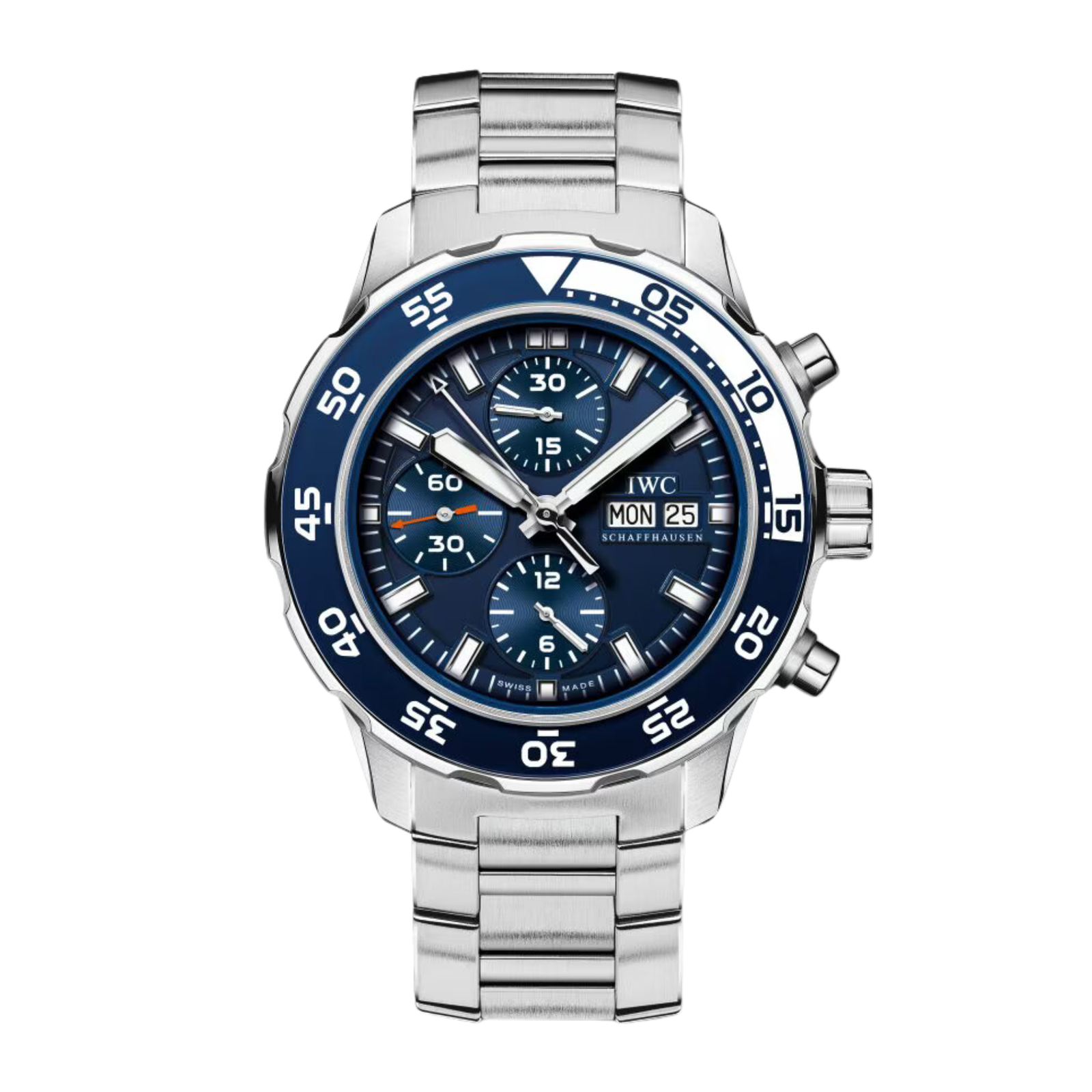 a278e21a053eef0531adfcbf812c88ca.png Aquatimer Chronograph Steel Blue Dial 44mm - Image 1