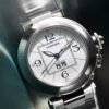 Pasha de Cartier Steel White Dial 35mm - Image 3
