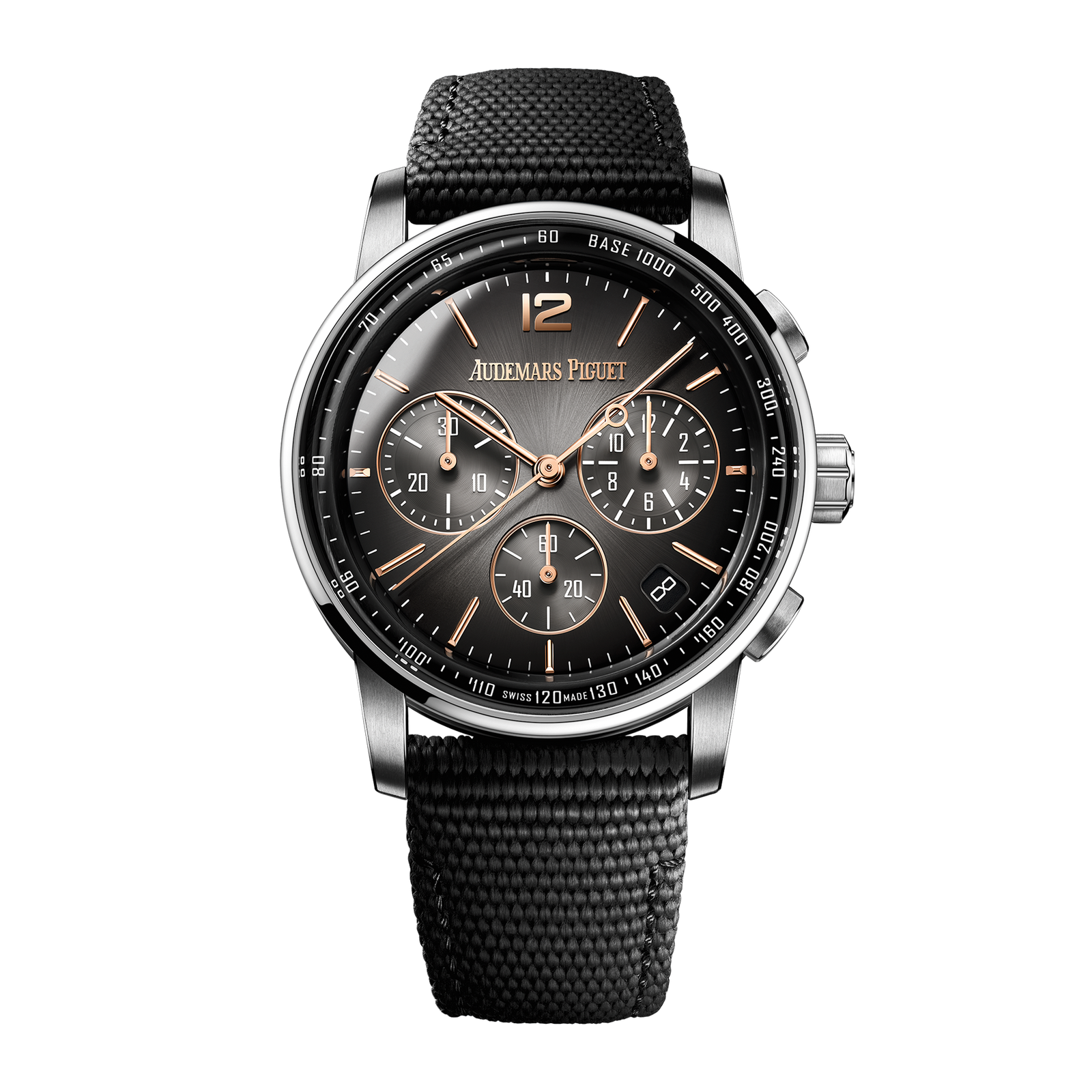 ae2106530ee8057715a10b3cd555748a.png Code 11.59 White Gold Grey Dial 41mm - Image 1