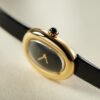 Baignoire de Cartier Yellow Gold Black Dial 24mm - Image 4