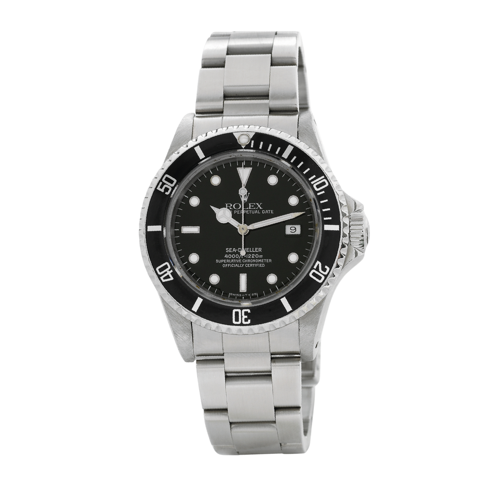 b852b52955f84d92042650e9069103fd.png Sea-Dweller Steel Black Dial 40mm - Image 1