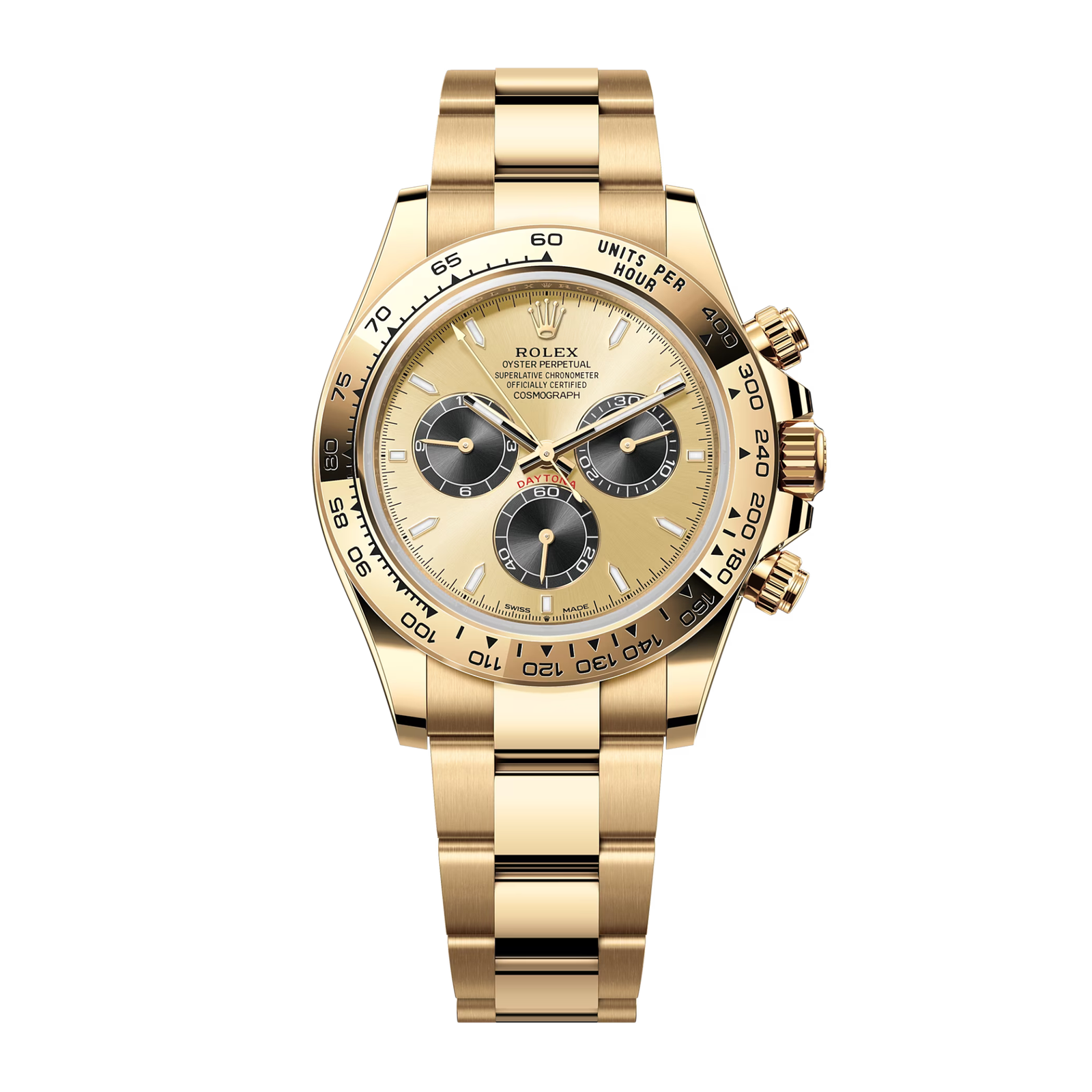 b9eafa36a7d3d3beea3331d35fce9659.png Daytona Yellow Gold Champagne Dial 40mm - Image 1