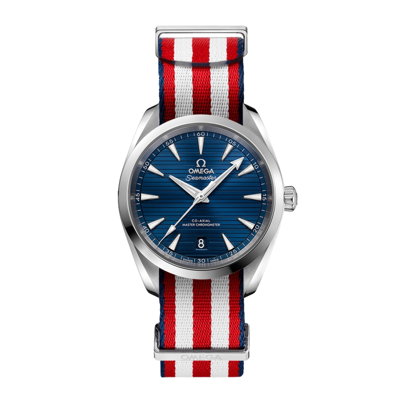 bae74d200c6b5433f3826ec3609d1924.png Aqua Terra "US Paralympic" Steel Blue Dial 38mm - Image 1