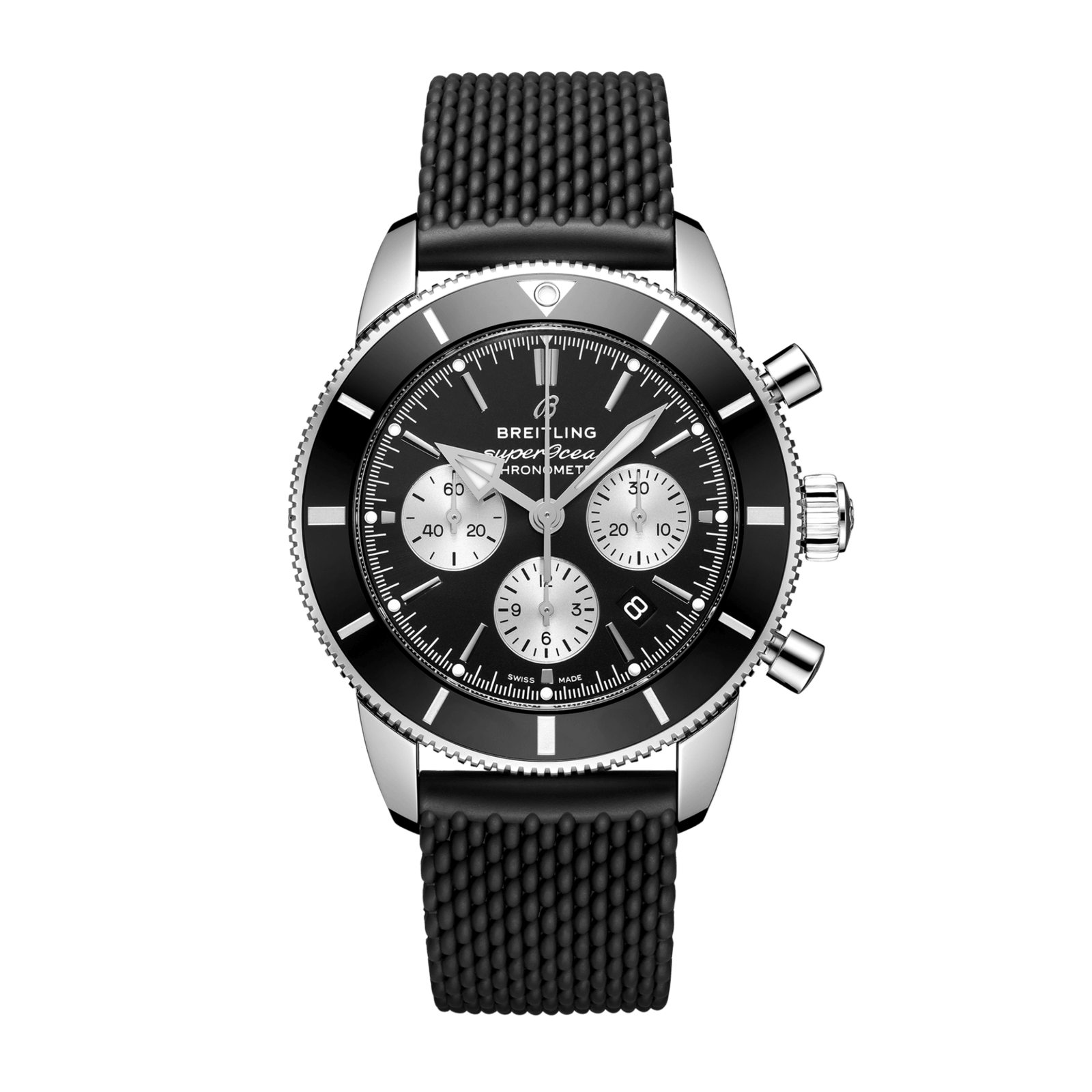 bf3f1616e23854f7ba951cb77012b37e.png Superocean Heritage Chronograph Black Dial 44mm - Image 1
